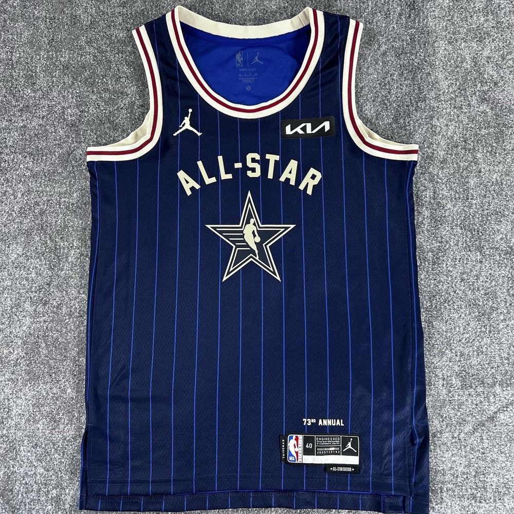 Nikola Jokic Jordan 2024 NBA All-Star Swingman Jersey Men's Small Blue
